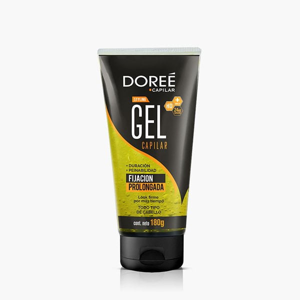 GEL DOREE 180 grs FIJACION PROLONGADA AMARILLO